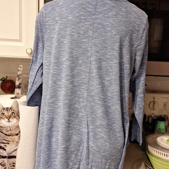 Womens Cato casual long sleeve stretch plus size top 18/20 - Picture 2 of 4